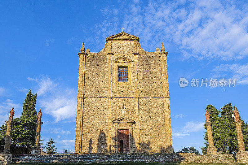 托斯卡纳Volterra - Santi Giusto e Clemente教堂